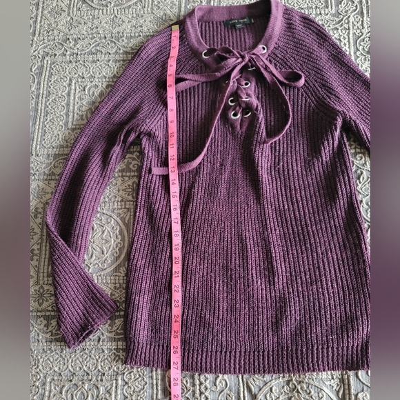 Love Tree Knit Sweater - Size Small - Picture 2 of 5